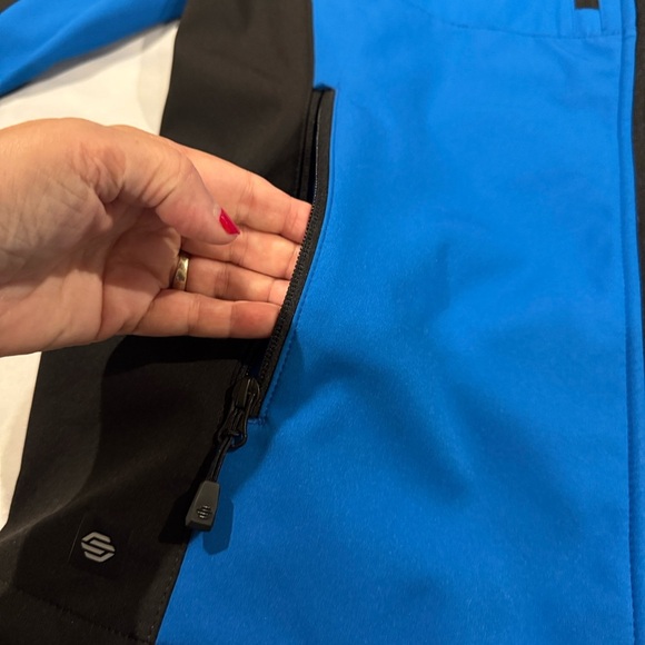 Stormtech Cascades Softshell Blue and Black Zip-Up Jacket Men’s Size L - Picture 6 of 16